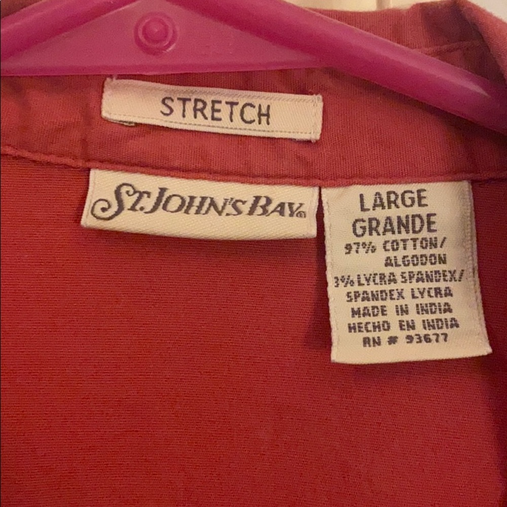 Vintage button up top - Picture 2 of 2